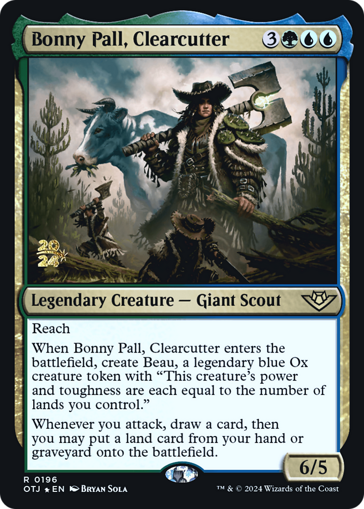 Bonny Pall, Clearcutter [Outlaws of Thunder Junction Prerelease Promos] | Silver Goblin