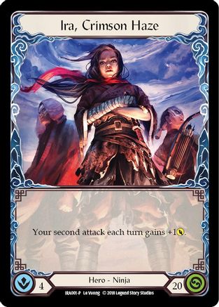 Ira, Crimson Haze (IRA001) (1st Edition) - Welcome Deck: Ira