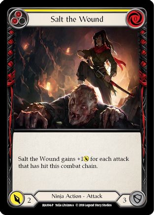 Salt the Wound (IRA004) (1st Edition) - Welcome Deck: Ira