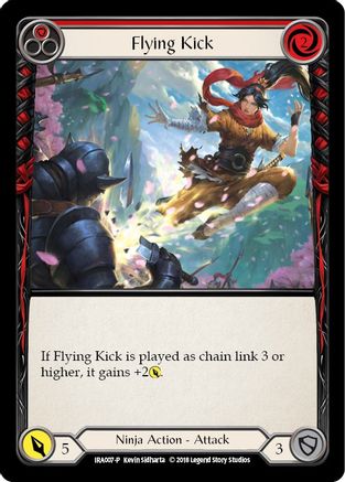 Flying Kick (IRA007) (1st Edition) - Welcome Deck: Ira