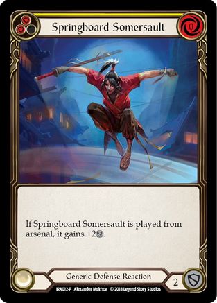 Springboard Somersault (IRA012) (1st Edition) - Welcome Deck: Ira