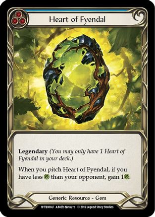 Heart of Fyendal (WTR000) (Unlimited Edition) Rainbow Foil - Welcome to Rathe