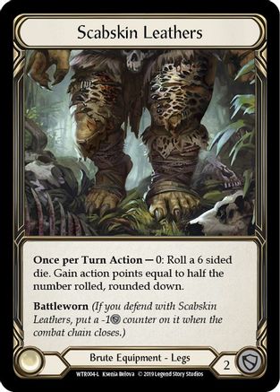 Scabskin Leathers (WTR004) Unlimited Edition Rainbow Foil - Welcome to Rathe