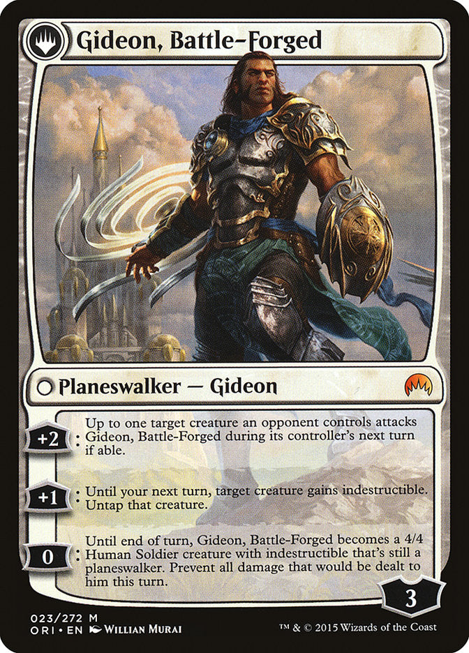 Kytheon, Hero of Akros // Gideon, Battle-Forged [Magic Origins] Foil