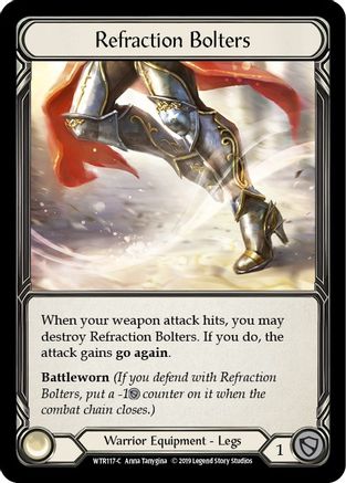 Refraction Bolters (WTR117) Unlimited Edition Rainbow Foil - Welcome to Rathe