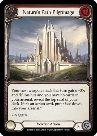 Nature's Path Pilgrimage (Red) (WTR147) Unlimited Edition - Welcome to Rathe