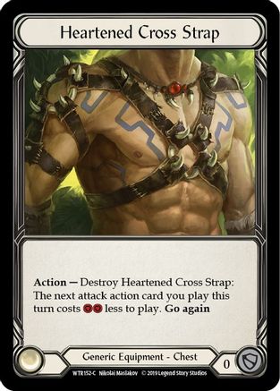 Heartened Cross Strap (WTR152) Unlimited Edition Rainbow Foil - Welcome to Rathe