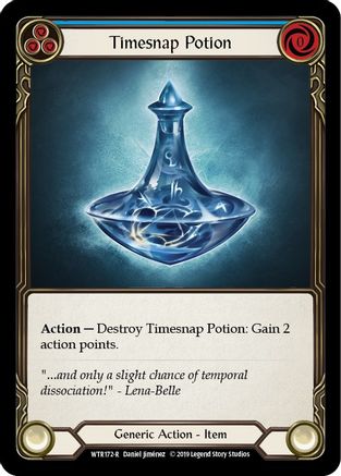 Timesnap Potion Unlimited Edition Rainbow Foil (WTR172) - Welcome to Rathe