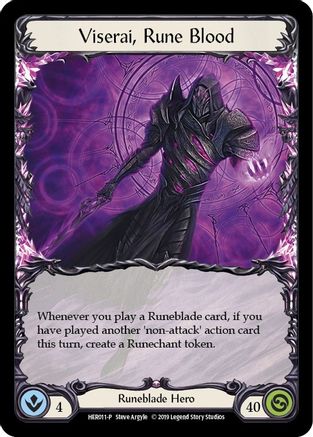 Viserai, Rune Blood (HER011) (1st Edition) Cold Foil - FaB Promos