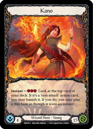 Kano (HER016) (1st Edition) Rainbow Foil - FaB Promos