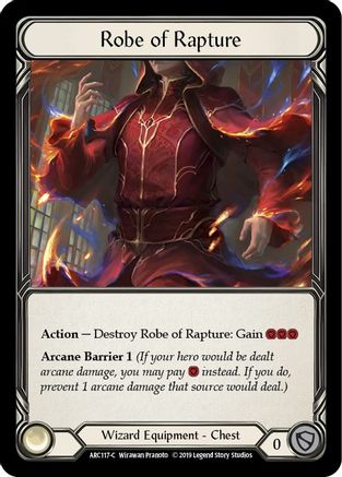 Robe of Rapture (ARC117) Unlimited Edition Rainbow Foil - Arcane Rising
