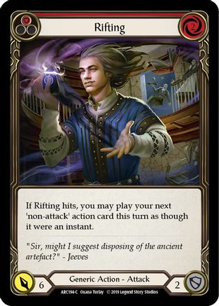 Rifting (Red) (ARC194) (Unlimited Edition) - Arcane Rising