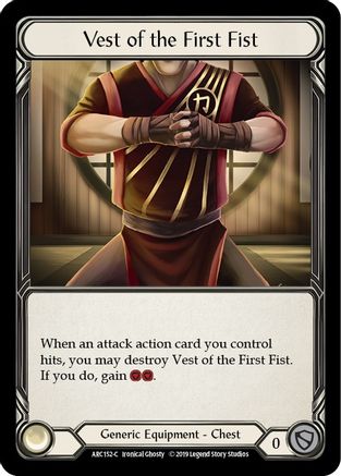 Vest of the First Fist (ARC152) Unlimited Edition  - Arcane Rising