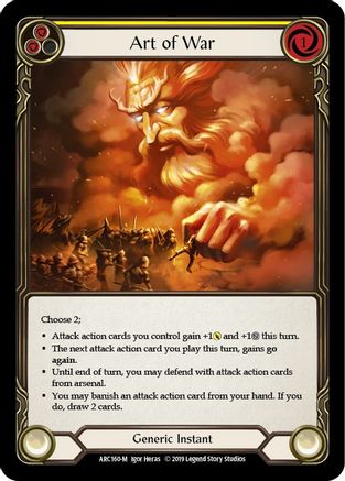 Art of War (ARC160) Unlimited Edition Rainbow Foil - Arcane Rising