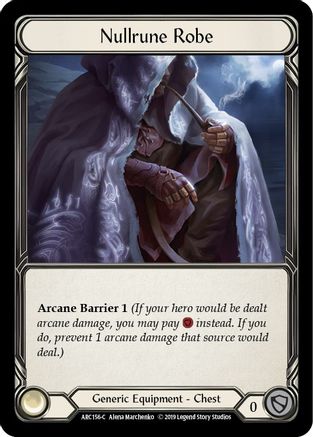 Nullrune Robe (ARC156) (Unlimited Edition) Rainbow Foil - Arcane Rising