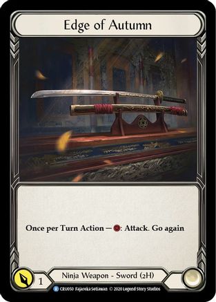 Edge of Autumn 1st Edition  (CRU050) - Crucible of War