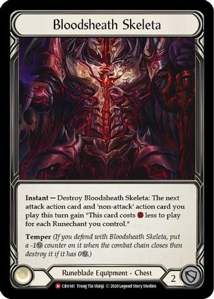 Bloodsheath Skeleta Unlimited Edition  (CRU141) - Crucible of War | Silver Goblin