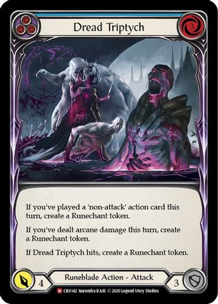 Dread Triptych (CRU142) (1st Edition) - Crucible of War