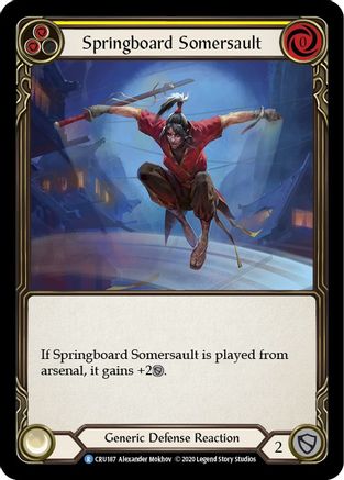 Springboard Somersault (CRU187) (Unlimited Edition) - Crucible of War