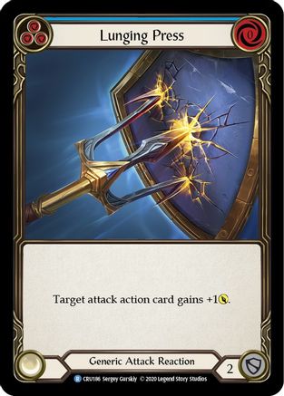 Lunging Press (CRU186) Unlimited Edition  - Crucible of War