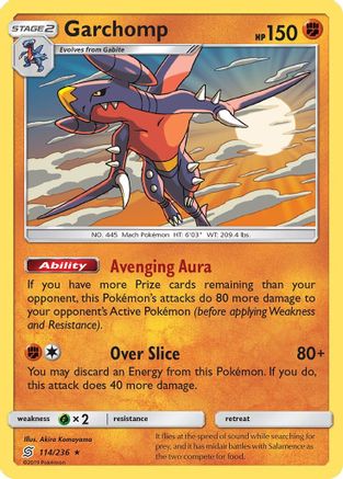 Garchomp (114/236) (Theme Deck Exclusive) [Sun & Moon: Unified Minds] | Silver Goblin