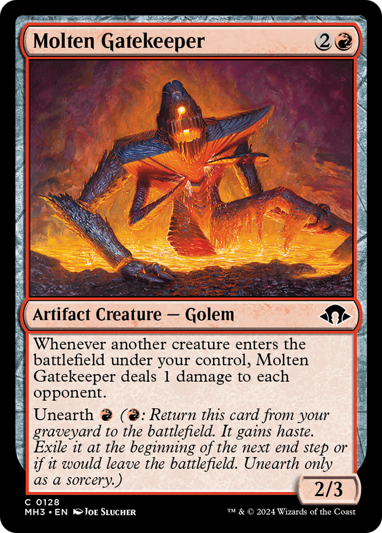 Molten Gatekeeper [Modern Horizons 3] | Silver Goblin