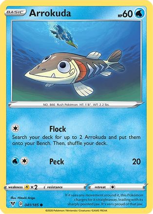 Arrokuda (041/185) [Sword & Shield: Vivid Voltage] Reverse Holofoil