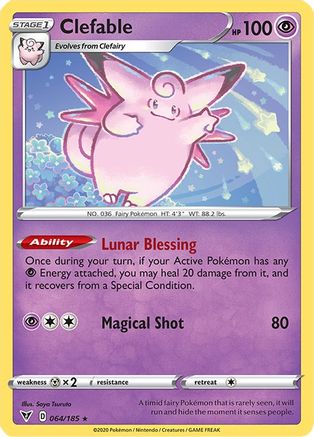 Clefable (064/185) [Sword & Shield: Vivid Voltage] | Silver Goblin