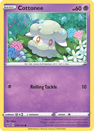 Cottonee (75) Reverse Holofoil - Vivid Voltage