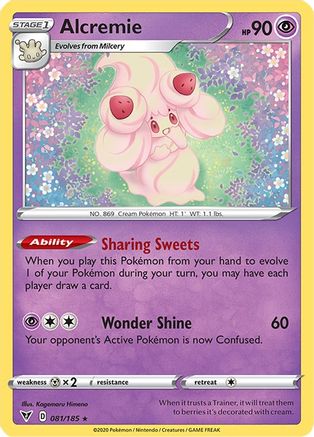 Alcremie (081/185) [Sword & Shield: Vivid Voltage] | Silver Goblin