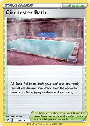 Circhester Bath (150) Reverse Holofoil - Vivid Voltage