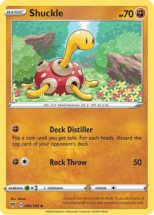 Shuckle (85) Reverse Holofoil - Vivid Voltage