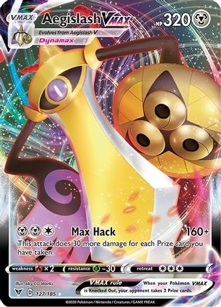 Aegislash VMAX (127/185) [Sword & Shield: Vivid Voltage] | Silver Goblin