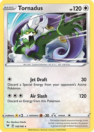 Tornadus (142) Reverse Holofoil - Vivid Voltage