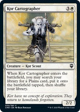 Kor Cartographer (30) [Commander Legends] Foil