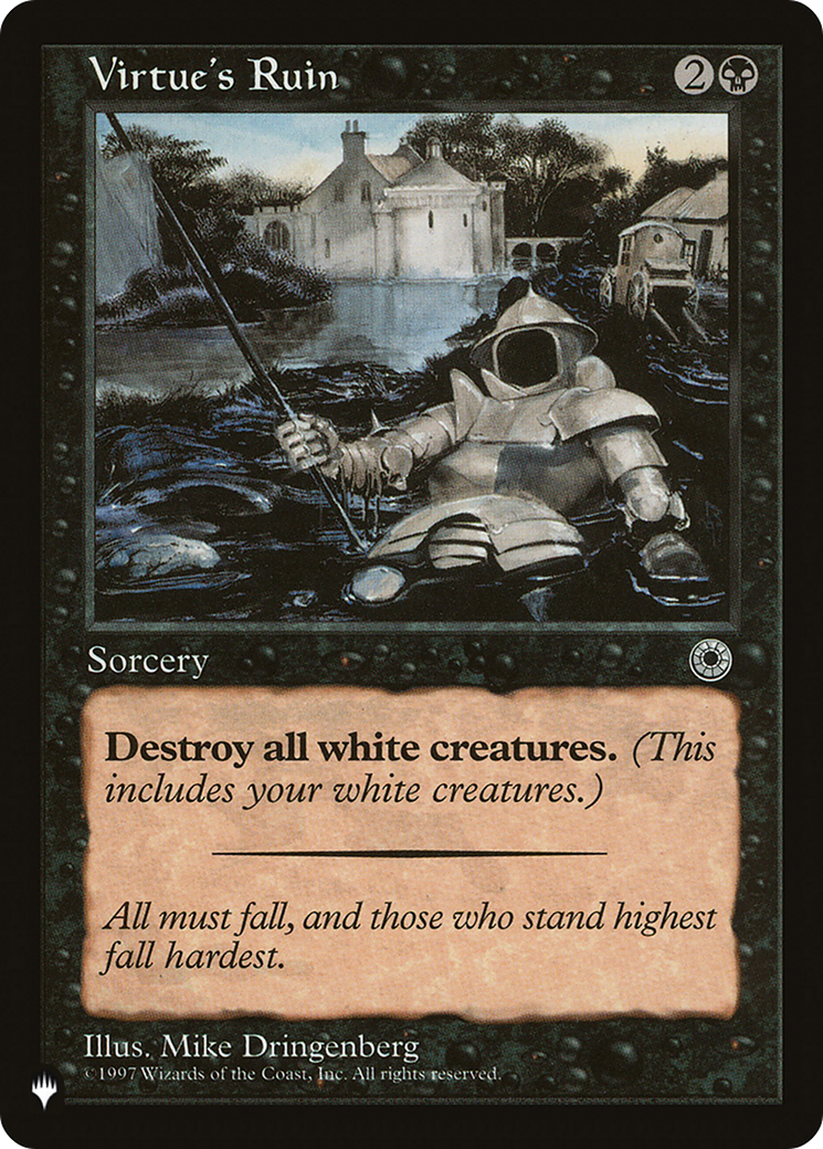 Virtue's Ruin [The List Reprints] | Silver Goblin