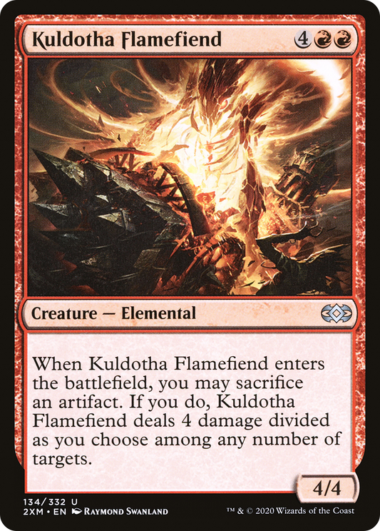 Kuldotha Flamefiend [Double Masters] Foil