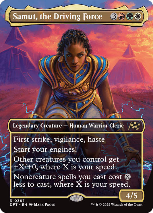Samut, the Driving Force (Borderless) (367) - Aetherdrift