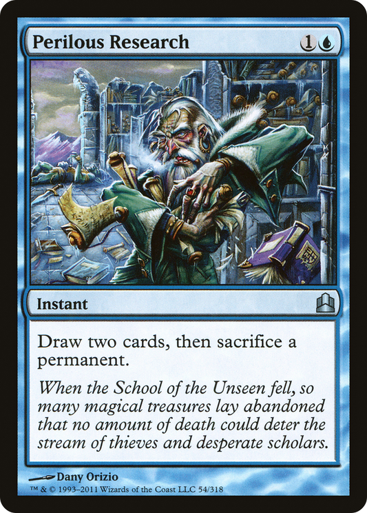Perilous Research [Commander 2011]