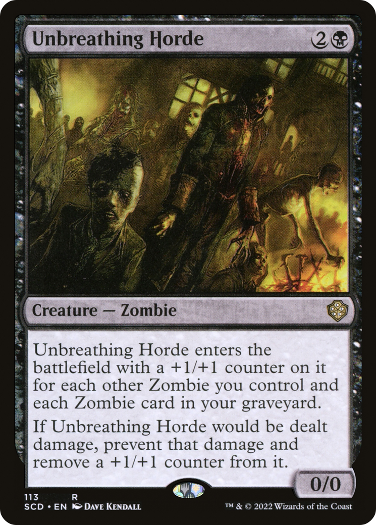 Unbreathing Horde [Starter Commander Decks] | Silver Goblin