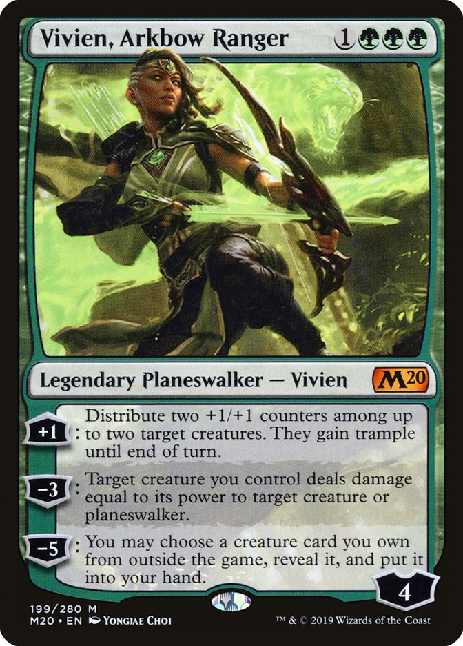 Vivien, Arkbow Ranger [Core Set 2020] | Silver Goblin