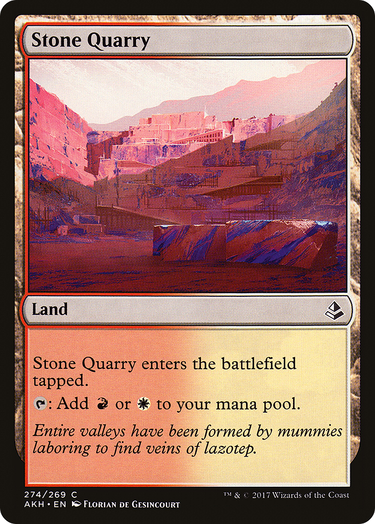 Stone Quarry (274) - Amonkhet