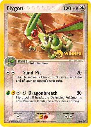 Flygon (025) (Winner) [Nintendo: Black Star Promos] | Silver Goblin