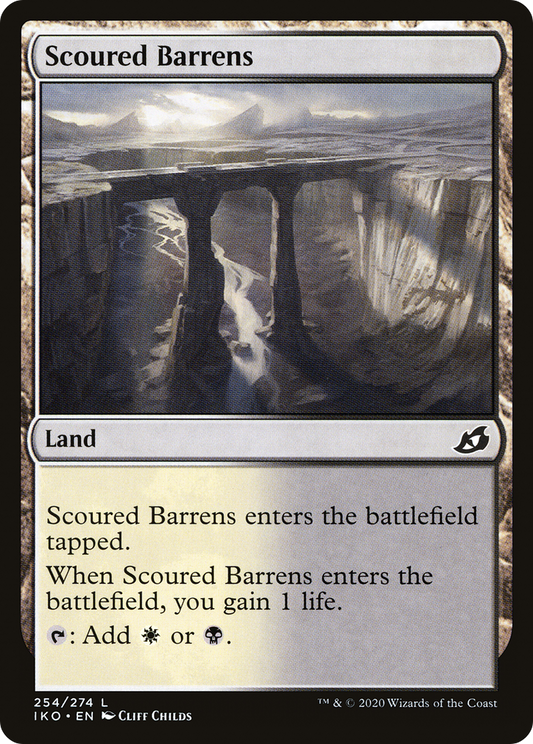 Scoured Barrens [Ikoria: Lair of Behemoths] Foil
