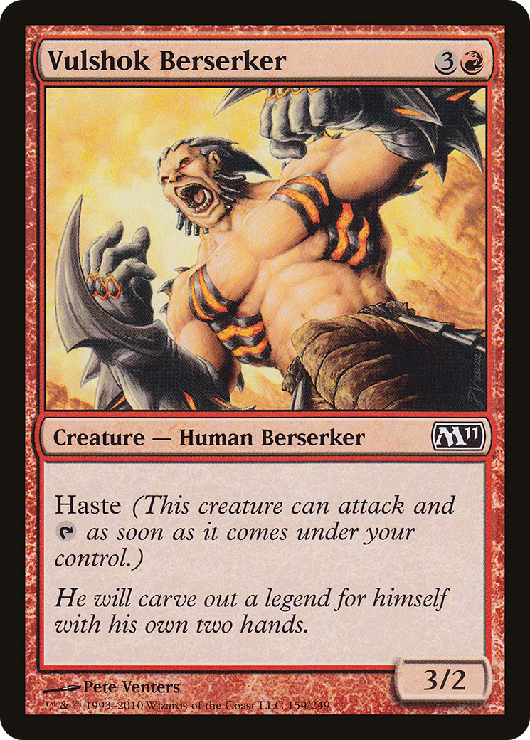 Vulshok Berserker (159) - Magic 2011