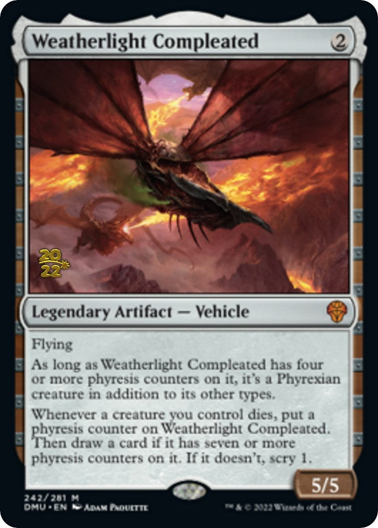 Weatherlight Compleated [Dominaria United Prerelease Promos] | Silver Goblin