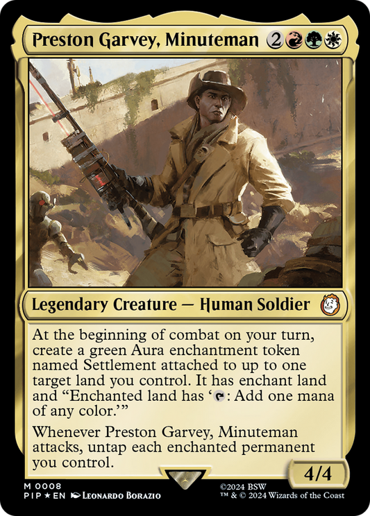 Preston Garvey, Minuteman [Fallout] Foil