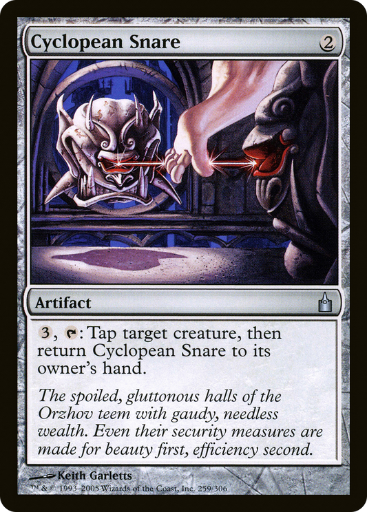Cyclopean Snare [Ravnica: City of Guilds] Foil