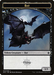 Bat // Spirit (010) Double-Sided Token [Ravnica Allegiance Guild Kit Tokens] | Silver Goblin