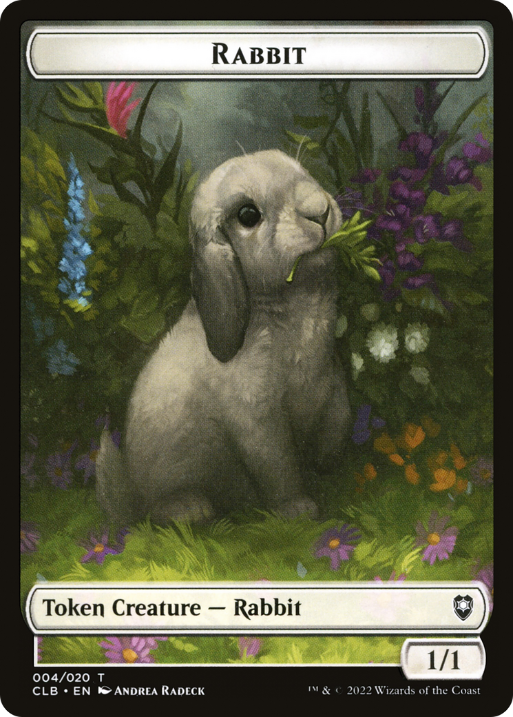 Rabbit (004) - Battle for Baldur's Gate Tokens
